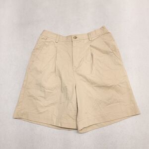 White Stag Casual Button Zip Casual Chino Short Shorts Womens Size 6 Beige